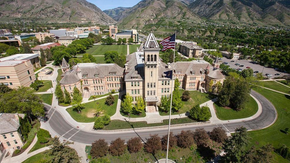 Aerial view of Old Main