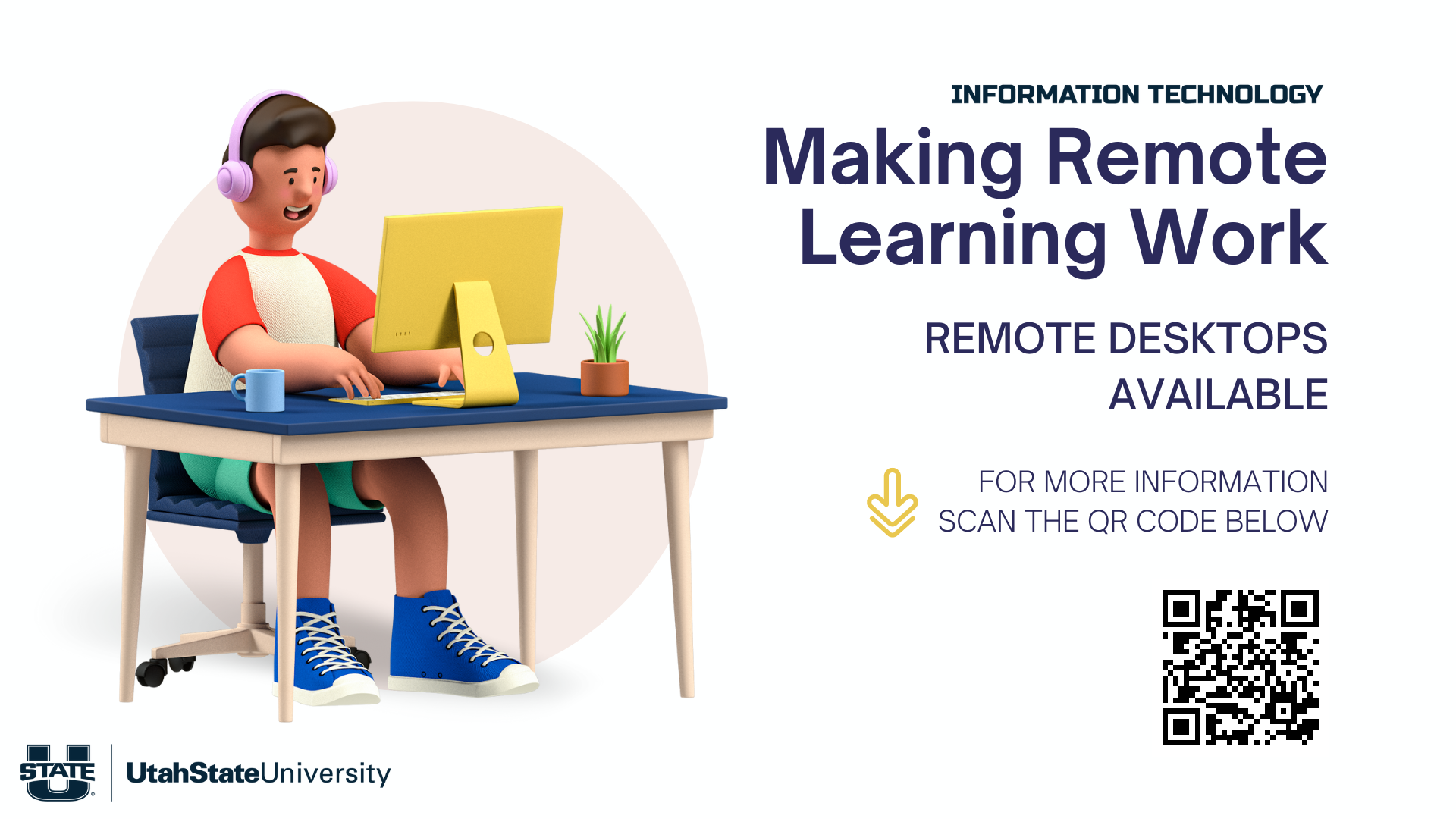 Text Reads: Making Remote Learning Work