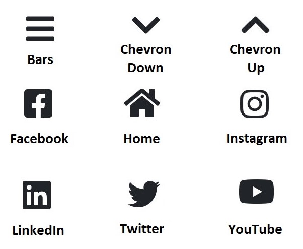 Font Awesome Icons available in component
